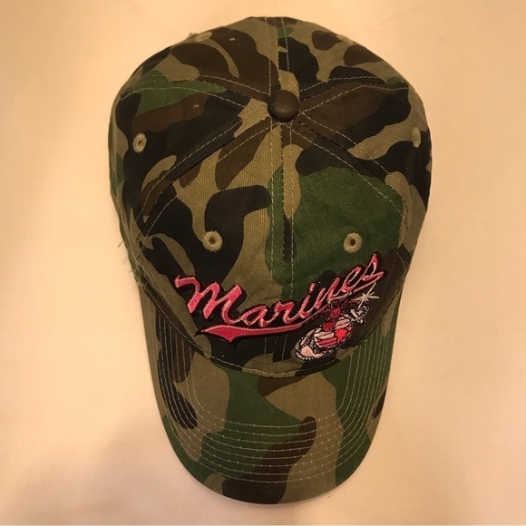 CapSmith Inc - Woman's United States Marine Corp USMC Adjustable Ball Cap - Picture 6 of 14